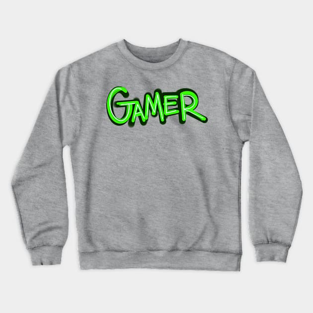 Gamer Crewneck Sweatshirt by nloooo